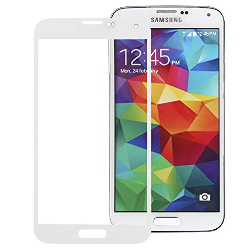 Ersatz Frontglas Austausch Front Glas Glass für Samsung Galaxy S5 i9600 Displayglas Screen + Werkzeug Weiß von xtrafast