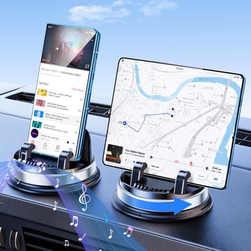 Xuenair Armaturenbrett Handyhalterung fürs Auto, Stabile 360° Drehbare Freisprecheinrichtung, Universal Multifunktionale Telefonhalterung für Auto Xuenair Armaturenbrett Handyhalterung fürs Auto, Stabile 360° Drehbare Freisprecheinrichtung, Universal Multifunktionale Telefonhalterung für Auto von xuenair