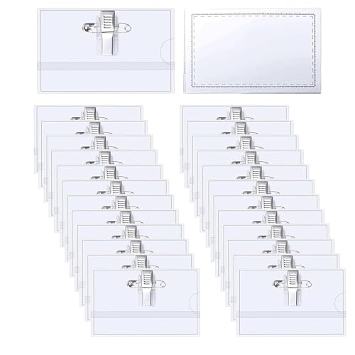 50 Stück Namensschilder für Kleidung,PVC Namensschild mit Sicherheitsnadel und Clip, Weich und Langlebig, Vertieftes Design,mit Clip & Anstecknadel für Schule Unternehmen Konferenzen Reisen 50 Stück Namensschilder für Kleidung,PVC Namensschild mit Sicherheitsnadel und Clip, Weich und Langlebig, Vertieftes Design,mit Clip & Anstecknadel für Schule Unternehmen Konferenzen Reisen von xutong
