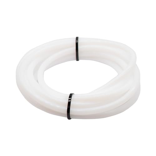 1/2/5/10Meter 2x4mm ID 2mm OD 4mm PTFE Rohr for 3D Drucker Teile Rohr J-kopf 1,75mm Filament Führungsrohr Ender3 V2 CR10(White,5M) von xuyuyan