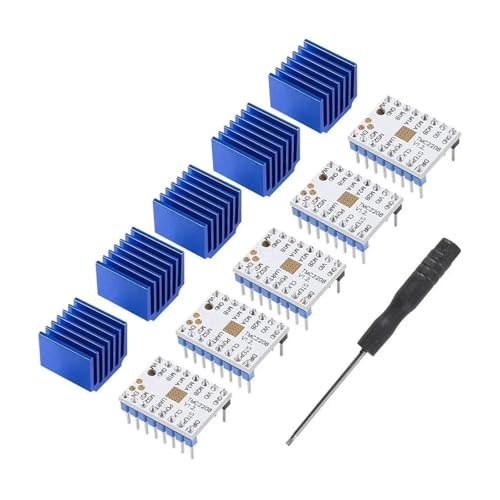 1-5 Stück TMC2208 3D-Drucker Schrittmotortreiber, TMC2208 V1.2 Schritttreibermodul mit Kühlkörper-Schraubendreher for 3D-Drucker(4pcs) von xuyuyan