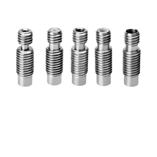 6 stücke V6 Throat Edelstahl Wärme Pause Hotend M7 Und M6 Edelstahl Throat for 1,75mm/3mm Filament 3D Drucker Teile(6pcs 1.75mm) von xuyuyan