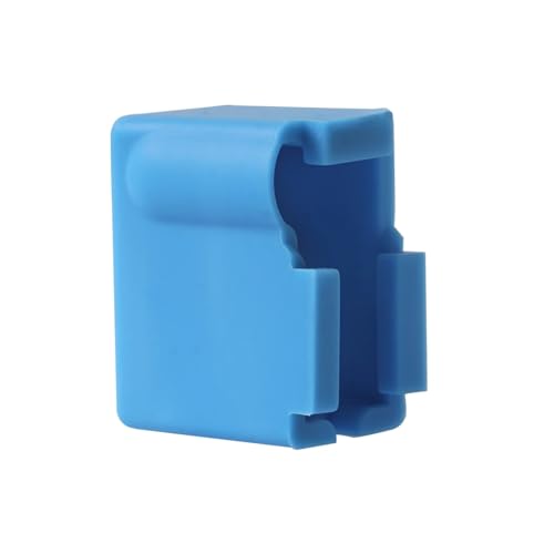 Beheizter Block-Extruder, Aluminium, Hotend Volcano PT100, beheizter Block, Silikon-Gehäuseabdeckung, 3D-Drucker-Teile(WHITE) von xuyuyan
