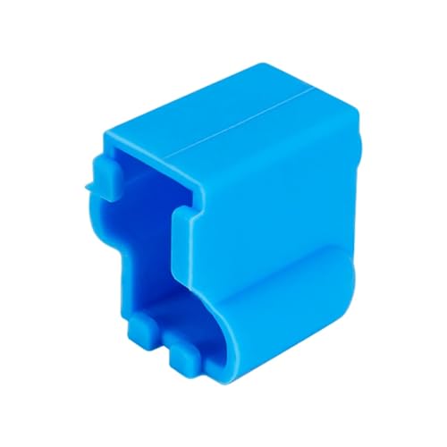 Beheizter Block-Extruder, Aluminium, Hotend Volcano PT100, beheizter Block, Silikon-Gehäuseabdeckung, 3D-Drucker-Teile(Yellow) von xuyuyan