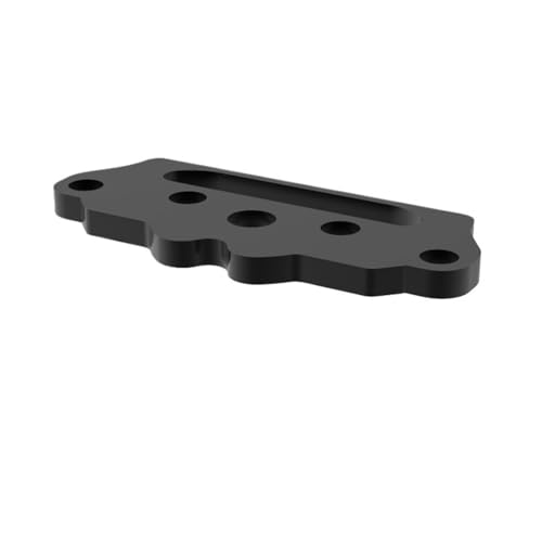 CNC Aluminium VzBoT 330/235 Druckkopfhalterung for Dragon Hotend VZ Extruder Sherpa Mini 3D-Drucker(Sherpa mini Adapter,Black) von xuyuyan