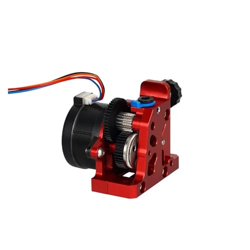 DB-3D-Druckerteile HGX-LITE-Extruder Ganzmetall-Untersetzungsgetriebe-Extruder aus gehärtetem Stahl PLA/TPU for CR-10/10S/Ender-3/3 V2-Serie(Red Motor Kit) von xuyuyan
