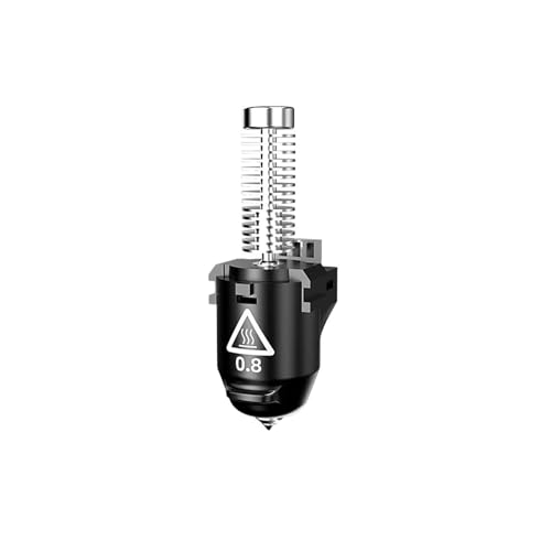 For Adventurer 5M Serie Düsenbaugruppe Hotend 0,25 mm/0,4 mm/0,6 mm/0,8 mm Hochgeschwindigkeitsdüsen 3D-Druckerzubehör(0.8 Nozzle) von xuyuyan