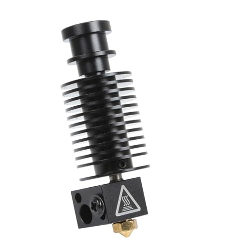 Ganzmetall V6 Hotend J-Kopf Prusa I3 Voron Ender3 Bowder Direct Volcano Hot End Extruder 1,75 mm for 3D-Druckerteile(Bronze) von xuyuyan