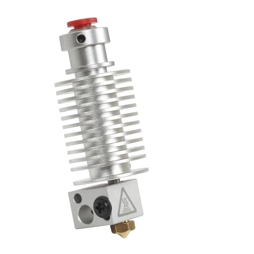 Ganzmetall V6 Hotend J-Kopf Prusa I3 Voron Ender3 Bowder Direct Volcano Hot End Extruder 1,75 mm for 3D-Druckerteile(Gold) von xuyuyan