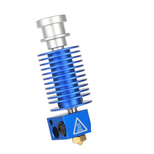Ganzmetall V6 Hotend J-Kopf Prusa I3 Voron Ender3 Bowder Direct Volcano Hot End Extruder 1,75 mm for 3D-Druckerteile(Yellow) von xuyuyan
