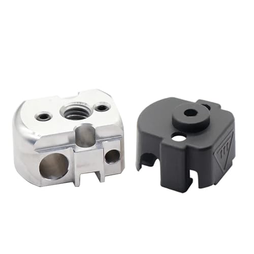 K1 Hochwertiger Kupfer-Heizblock und Socke for 3D-Drucker, geeignet for K1 Voron-Extrusionsköpfe(Aluminum Kit) von xuyuyan