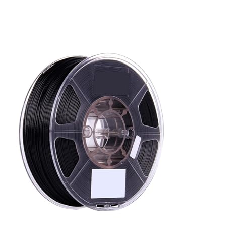 Kohlefasergefülltes Nylonfilament PA-CF 1,75 mm 3D-Druckerfilament, 1 kg 2,2 Pfund Spule 3D-Druckfilament for 3D-Drucker von xuyuyan