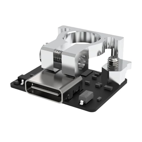 Leichte Aluminium-V6-Düsenhalterung for 3D-Drucker ADXL345 Beschleunigungsmesser Optimieren Sie die 3D-Druckleistung(Bracket Add Adxl) von xuyuyan