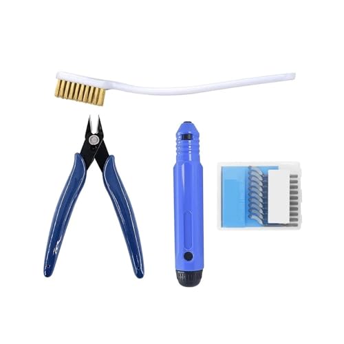 Mehrere Modelle 3D Drucker Tool Kit Trimmen Messer Schaber Reinigung Nadel Pinzette Zangen Entgraten Kit DIY 3D Druck Werkzeuge(Kit 6) von xuyuyan