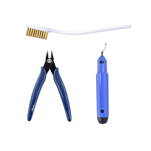 Mehrere Modelle 3D Drucker Tool Kit Trimmen Messer Schaber Reinigung Nadel Pinzette Zangen Entgraten Kit DIY 3D Druck Werkzeuge(Kit 7) von xuyuyan