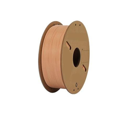 Standard 1 kg PLA PETG TPU ABS Filament 1,75 mm +/- 0,03 mm keine Blasen 3D-Drucker Kunststoff, zufällige Spule(PLA Skin Color) von xuyuyan