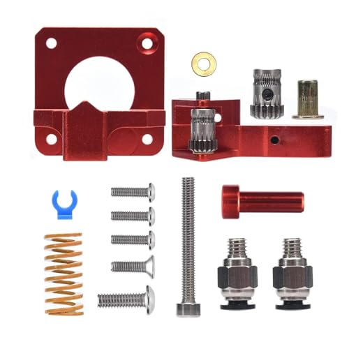 Upgrade Metall Dual Gears Extruder Ganzmetall 1,75 mm Filament Feeder for CR-10S Pro/CR-10/Ender 3 V2/Ender 3/Ender 3 Pro Serie(Extruder Only) von xuyuyan