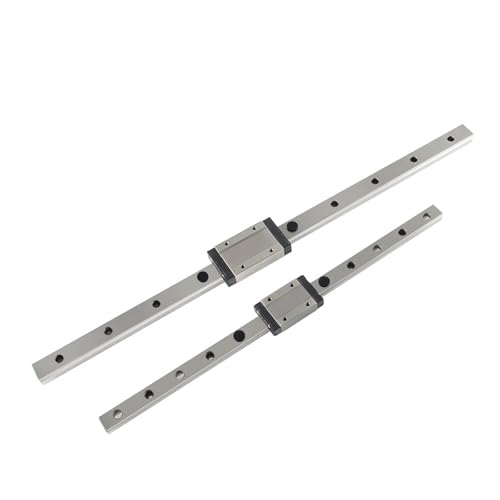 Verbesserte Hohlschiene MGN12H/MGN9H 300 mm 350 mm 400 mm Linearführungsschiene Gleitwagen 3D-Druckerteil for Voron 3D-Drucker(Preload Z2,MGN12H 600mm) von xuyuyan