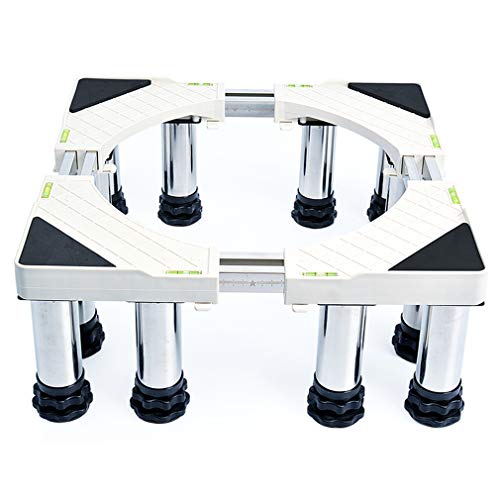 KüHlschrank Sockel Untergestell Podeste & Rahmen FüR KüHlschrank Multifunktionaler Beweglicher Verstellbare Stand (Mehrere AuswahlmöGlichkeiten) Waschmaschine StäNder(12Legs14-17cm) von xycdy