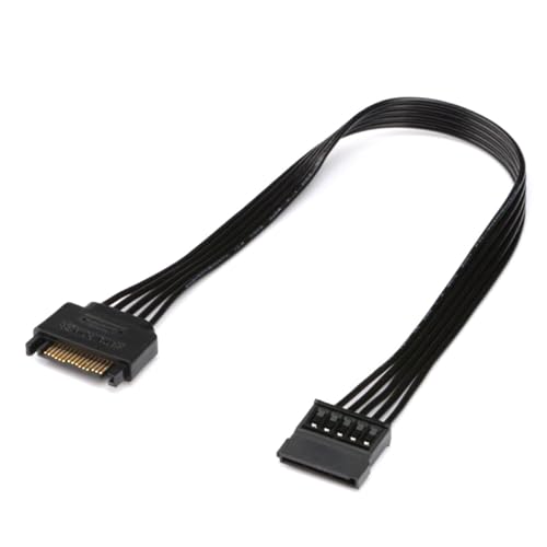 yabaikekeji 15Pin Power Verlängerung Kabel 18AWG Stecker Auf Buchse Für Kupfer Verzinnten Draht Netzteil Kabel Ersatzteil von yabaikekeji