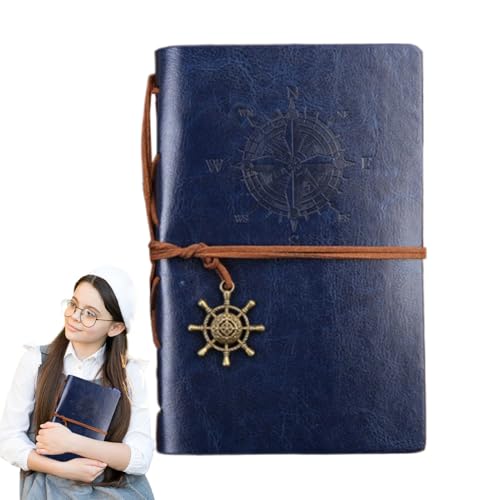 yakermur Vintage Notizbuch Tagebuch - Arbeitsnotizbuch Mit Piratendesign Schreibjournal - Retro-Schreibheft mit Glattem Schreibgefühl Schulbedarf & Bürozubehör für Damen Herren Jugendliche yakermur Vintage Notizbuch Tagebuch - Arbeitsnotizbuch Mit Piratendesign Schreibjournal - Retro-Schreibheft mit Glattem Schreibgefühl Schulbedarf & Bürozubehör für Damen Herren Jugendliche von yakermur