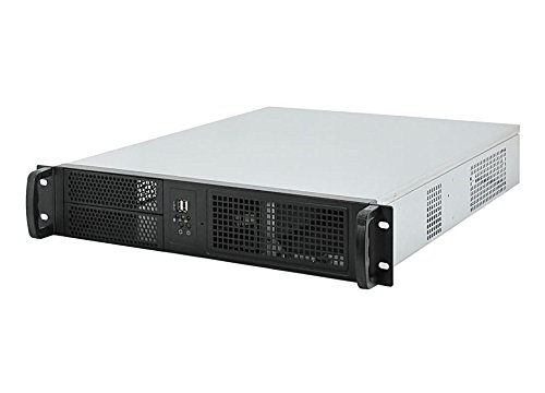 19" Server Gehäuse 2HE / 2U - IPC-E266B - 55cm tief von yakkaroo
