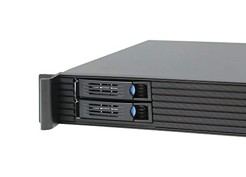 19 Zoll 1,5HE Server-Gehäuse IPC-N1528R / Mini ITX mit 3,5" HDD Backplane von yakkaroo