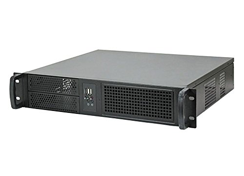 19 Zoll Servergehäuse 2HE / 2U - IPC-C238-38cm tief von yakkaroo