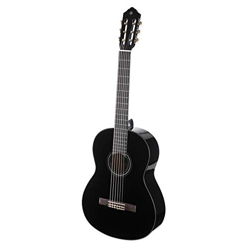 Yamaha C40BLII Akustikgitarre schwarz – Hochwertige Akustikgitarre für Einsteiger in edlem Design – 4/4 Gitarre aus Holz Yamaha C40BLII Akustikgitarre schwarz – Hochwertige Akustikgitarre für Einsteiger in edlem Design – 4/4 Gitarre aus Holz von YAMAHA