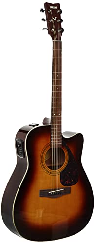 Yamaha FX370C Elektroakustische Gitarre mit Cutaway: Tobacco Sunburst von yamaha