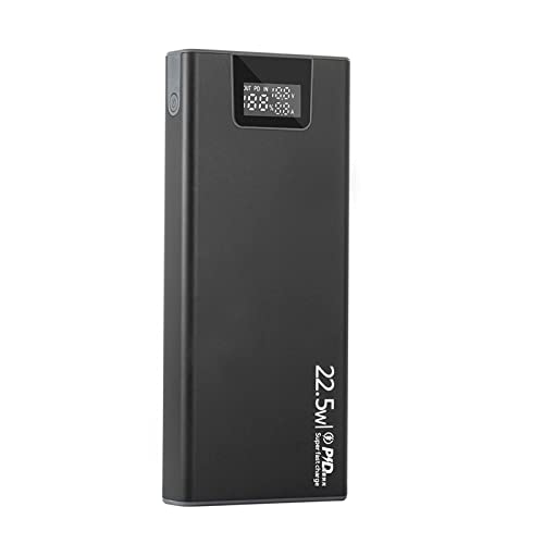 yanwuwa 8x18650 Power Bank Shells Schnellladung Außenhülle Mobile Powerbank Gehäuse Legierung Schalen Digital Display Bildschirm Batteriehalter von yanwuwa