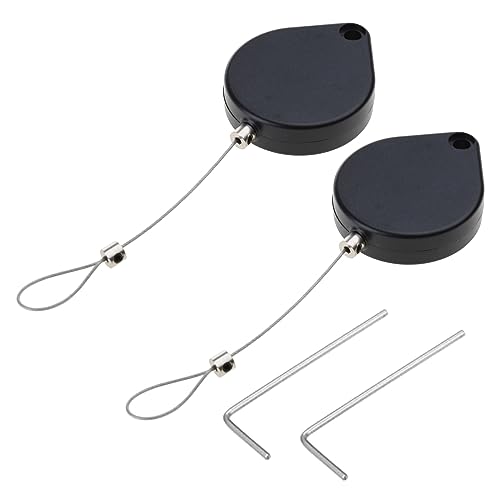 Kabel-Organizer für die Aufbewahrung, Spule, Outdoor, Reisen, Sicherheitskabelbox, Kabelbox, Drahtseil, Zugbox, Diebstahlschutz, Kabeltrommel, 2 Stück von yanwuwa