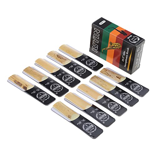 Set mit 10 Saxophon-Blättern für und Saxophon, Größe 1,5; 2,0; 2,5; 3,0; 3,5; 4 2,5 Set mit 10 Saxophon-Blättern für und Saxophon, Größe 1,5; 2,0; 2,5; 3,0; 3,5; 4 2,5 von yanwuwa