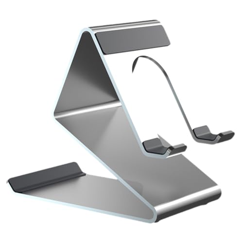 yanwuwa Aluminium-Live-Streaming-Ständer mit rutschfester Silikonbasis, allgemeine Handy-/Tablet-Halterung, Aluminium-Schreibtischhalterung für Handys yanwuwa Aluminium-Live-Streaming-Ständer mit rutschfester Silikonbasis, allgemeine Handy-/Tablet-Halterung, Aluminium-Schreibtischhalterung für Handys von yanwuwa