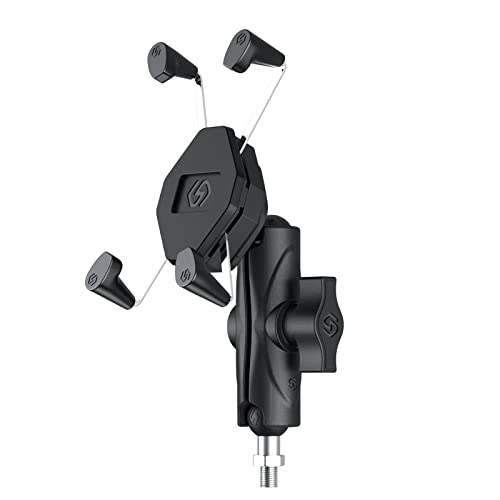 yanwuwa Ball für Kopf, Handy-Ständer für Motorrad, mit Gewindedrehung, X-Form, stoßfeste Handyhalterung, R yanwuwa Ball für Kopf, Handy-Ständer für Motorrad, mit Gewindedrehung, X-Form, stoßfeste Handyhalterung, R von yanwuwa