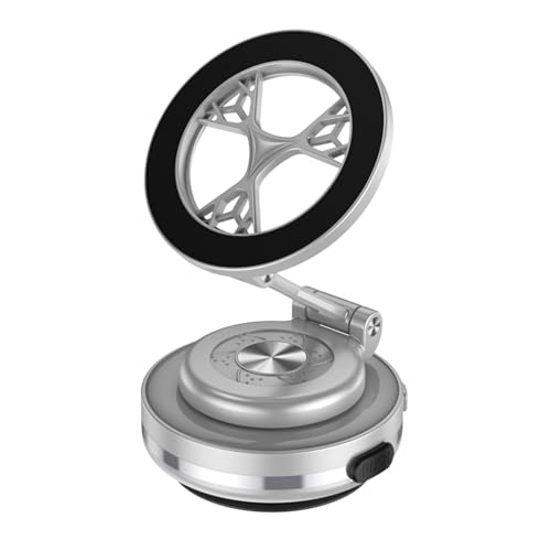 yanwuwa Faltbare magnetische Autohalterung für einfache Navigation Unterhaltung, 360 Grad drehbar, mit starken Magneten, sicherer Halt yanwuwa Faltbare magnetische Autohalterung für einfache Navigation Unterhaltung, 360 Grad drehbar, mit starken Magneten, sicherer Halt von yanwuwa