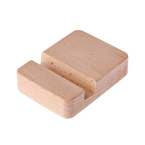 yanwuwa Schreibtisch-Handy-Ständer aus Holz für Smartphone, Handy-Pad für Familie und Kinder yanwuwa Schreibtisch-Handy-Ständer aus Holz für Smartphone, Handy-Pad für Familie und Kinder von yanwuwa