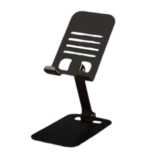 yanwuwa Verstellbare Metallhalterung für Mobiltelefone, um 360 Grad drehbar, Desktop-Halterung mit Silikon-Pad für mobile Tablet-Geräte yanwuwa Verstellbare Metallhalterung für Mobiltelefone, um 360 Grad drehbar, Desktop-Halterung mit Silikon-Pad für mobile Tablet-Geräte von yanwuwa