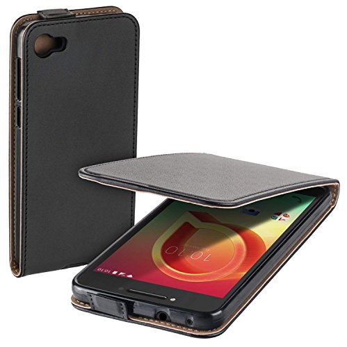 yayago Flip Tasche für Alcatel A5 Hülle Flip Case Schwarz von yayago