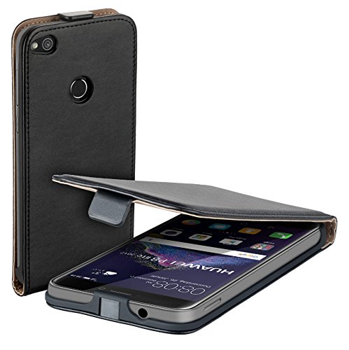 yayago Flip Tasche für Huawei P8 Lite 2017 Hülle Flip Case Schwarz von yayago