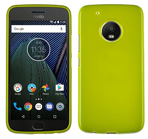 yayago Motorola Moto G5 Plus TPU Schutzhülle für Motorola Moto G5 Plus Hülle Moto G5 Plus Grün von yayago