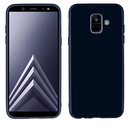yayago Schutzhülle für Samsung Galaxy A6 2018 Protect Case Hülle dunkel Blau von yayago