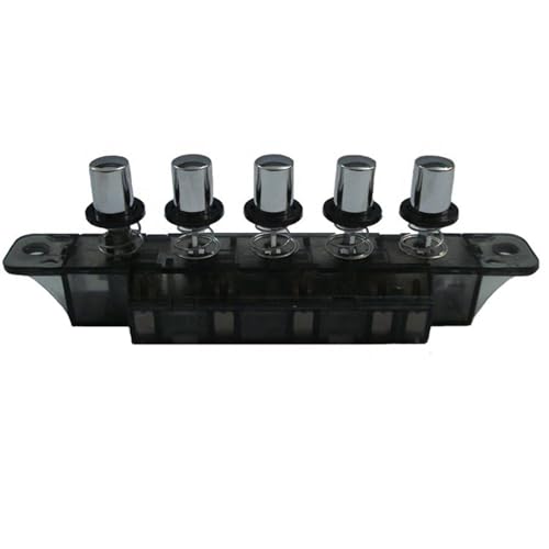 Schalter für Dunstabzugshauben – Drucktastenschalter für Dunstabzugshaube, Tastschalter für Tastaturtasten | Tasten-Schlüsselschalter 4,37 x 0,79 x 1,46 von ycezw