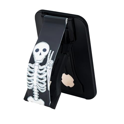 Selbstklebende Handyhalterung, Freihändige Handyhalterung | Verstellbarer Totenkopf-Telefonhalter | Robuste Handyhalter, sicherer Griff, Mehrzweck-Halterung von ycezw