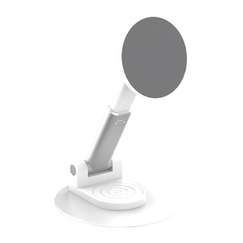 ycezw Magnetischer Telefonständer – Magnetischer Telefonständer, magnetischer Schreibtisch-Telefonhalter, verstellbarer, faltbarer Desktop-Handyhalter, magnetischer Schreibtisch-Tablet-Ständer für von ycezw