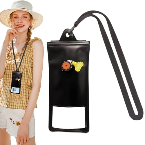 ycezw Wasserdichte Handytasche, Handy-Trockentasche mit Umhängeband, Anti-Beschlag-Smartphone-Wasserschutz für Reiten, Radfahren, Wandern, Reisen, Outdoor-Abenteuer von ycezw