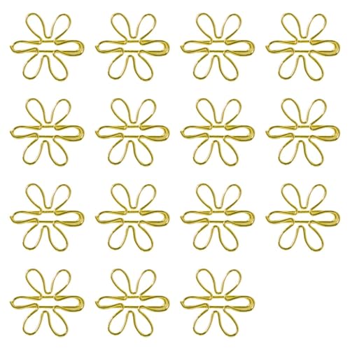 Büroklammern mit Sonnenblumenmotiv, ausgefallene Metallklammern, 29,6 x 29,6 cm, perfekt für Büro, Schule, Zuhause und DIY-Projekte, 100 Stück Büroklammern mit Sonnenblumenmotiv, ausgefallene Metallklammern, 29,6 x 29,6 cm, perfekt für Büro, Schule, Zuhause und DIY-Projekte, 100 Stück von yeeplant