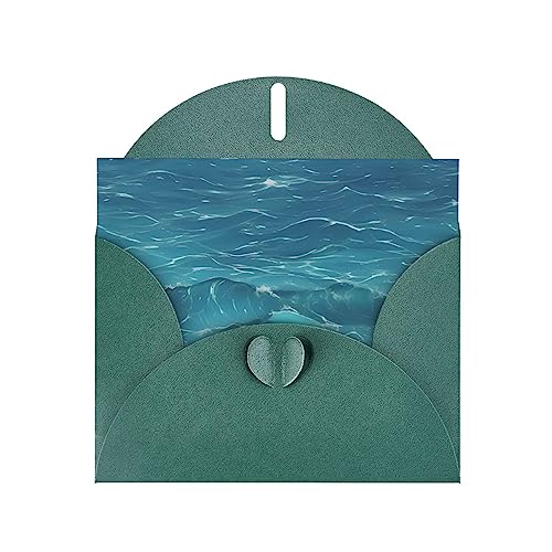 The Deep Blue Sea Grußkarten mit Umschlägen und Blanko-Karten, ca. 10 x 15 cm, leere Karten für alle Gelegenheiten. von yefan