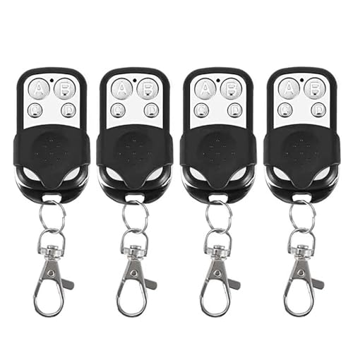 4 Fernbedienungen mit 4 Universaltasten Frequenz 433,92 MHz für Garage und Tore 4 Fernbedienungen mit 4 Universaltasten Frequenz 433,92 MHz für Garage und Tore von yefix