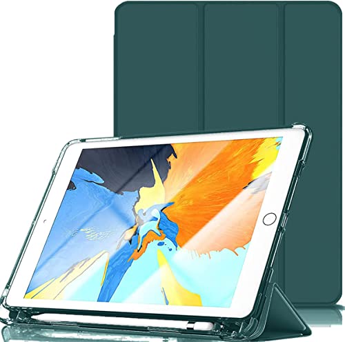 Schutzhülle für iPad Pro 11 Zoll (2021/2020/2018) Generation Cover, kompatibel mit iPad Pro 11 Zoll mit integriertem Stifthalter, Trifold, Auto Sleep/Wake von yeliot